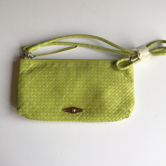 NWOT - Elliot Lucca "3-Way Demi"  Woven Leather Bag - Excellent Condition -New - Picture 2 of 13